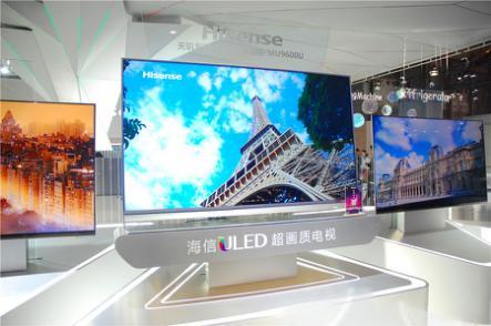 1>3，海信電視市場(chǎng)份額超三家洋品牌之和