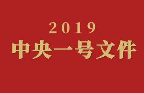 2019年中央一號文件公布 提出堅持農(nóng)業(yè)農(nóng)村優(yōu)先發(fā)展總方針