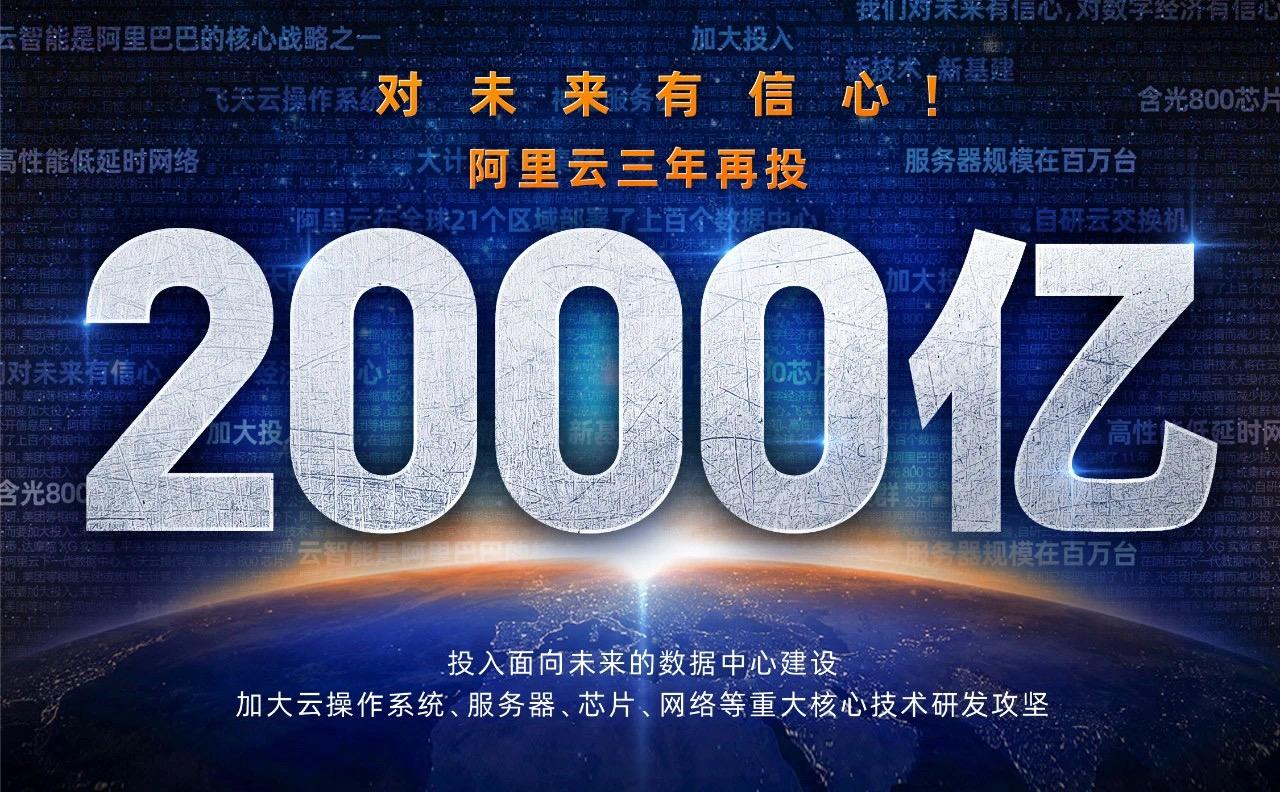 新基建迎巨頭大手筆！騰訊5年5000億 阿里3年2000億