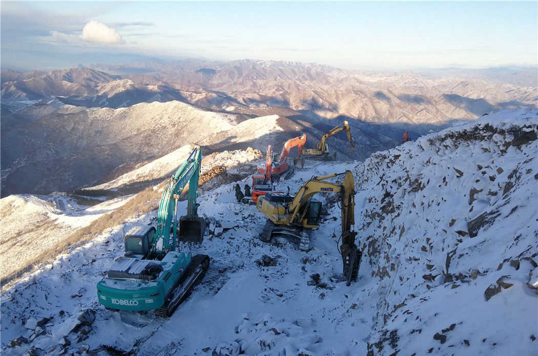 國家高山滑雪中心完成總工程量90%