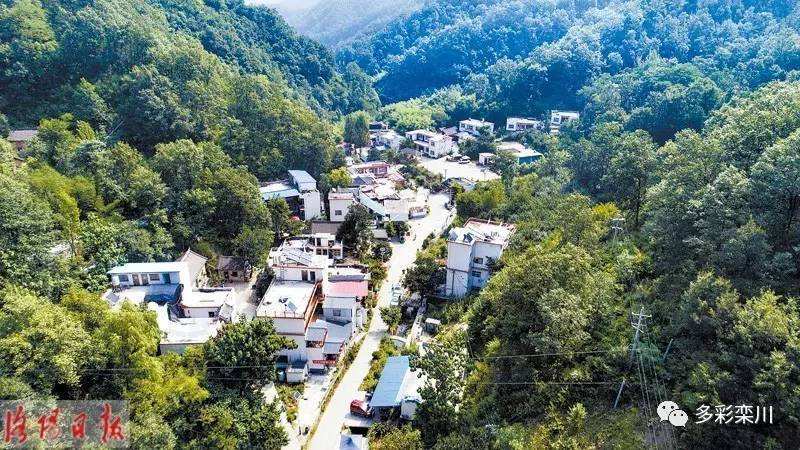 河南欒川縣倉房村咬定生態(tài)脫貧，由賣竹子到賣風景