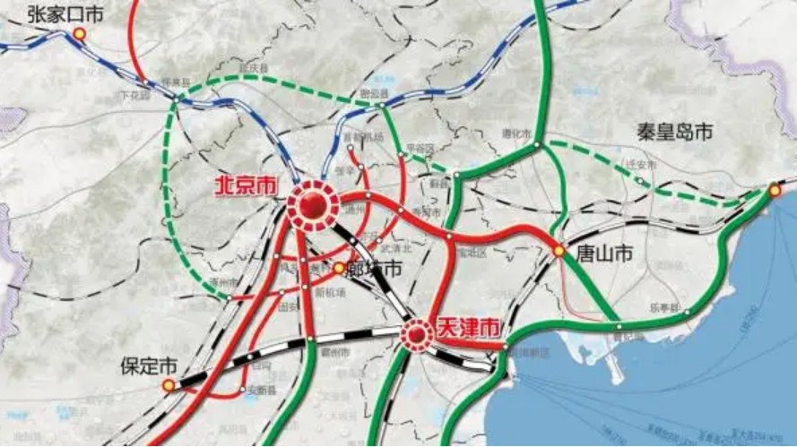 京唐城際開通 鐵路已覆蓋京津冀20萬人口以上城市