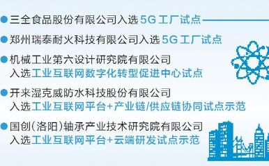 河南新增5個(gè)國家級(jí)工業(yè)互聯(lián)網(wǎng)試點(diǎn)示范 “智慧大腦”讓行業(yè)提“智”增效