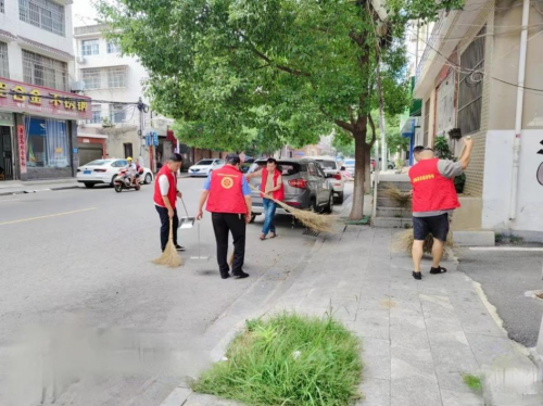 湖北黃梅：奉獻靚扮梅城，志愿獻禮祖國